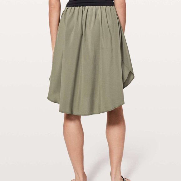 Lululemon The Everyday Skirt Sage Green 8 / M - Picture 3 of 5